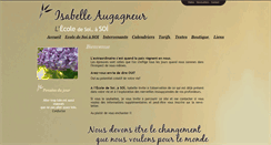 Desktop Screenshot of isabelleaugagneur.fr